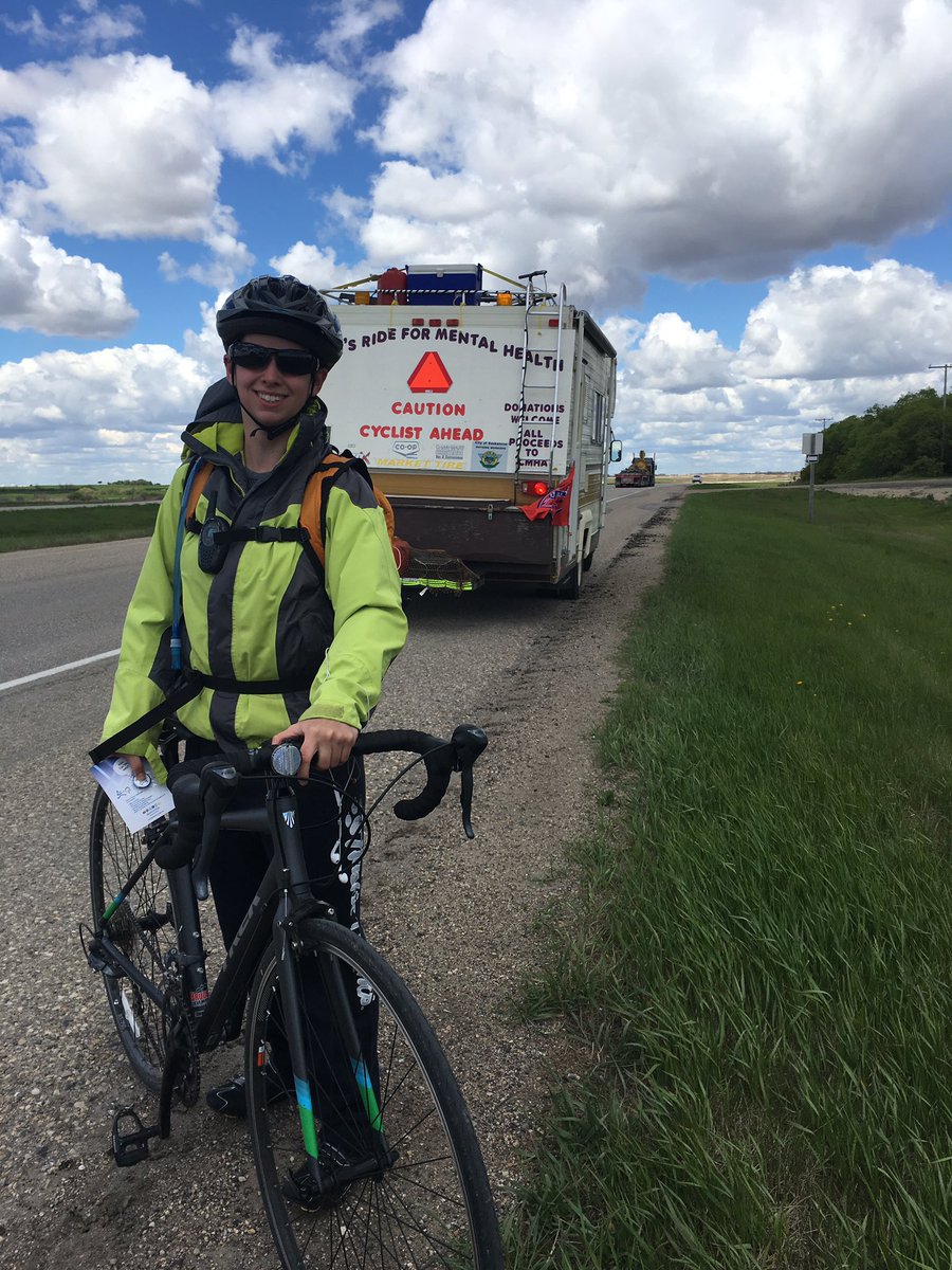 Today we crossed paths with <a href="/JadesRideSK/">Jade's Ride SK</a> - we fully support your commitment to mental health awareness and fundraising! ❤️🛒🇨🇦