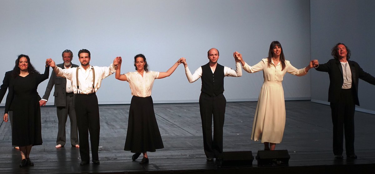 M_Blomstroem's tweet photo. Utterly impressive German premiere of @chayaczernowin7's powerful opera #infinitenow @NTheaterMA last Friday. https://t.co/jLZdo8at0S