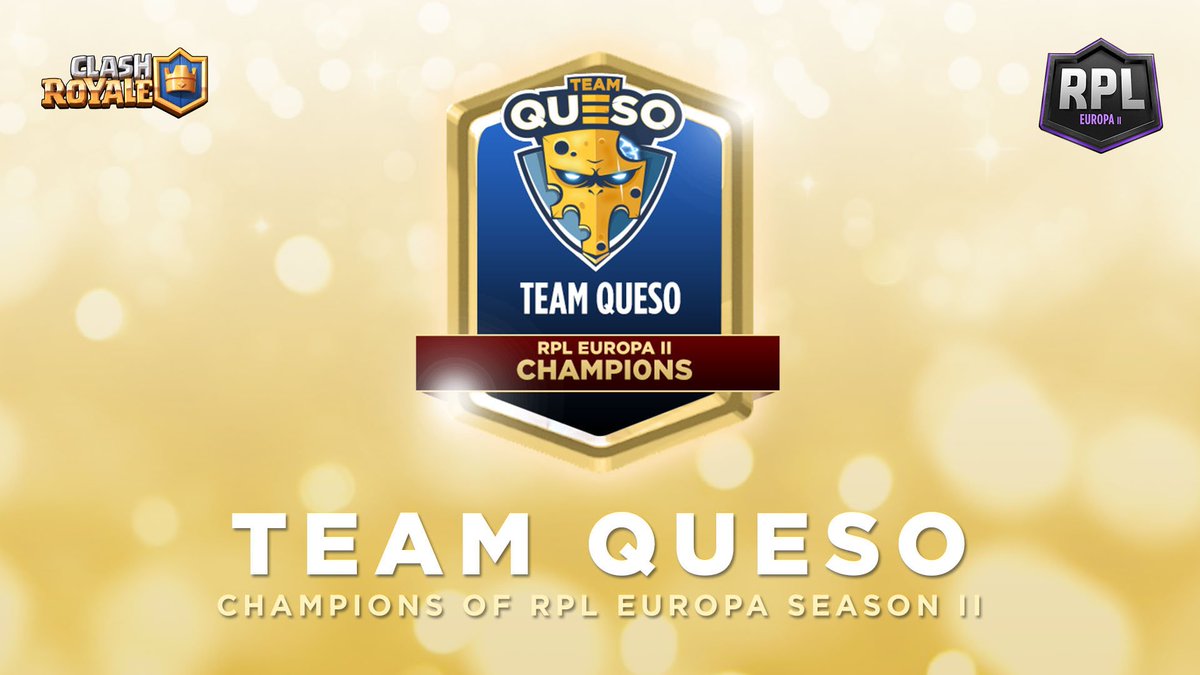 RPLeuropa's tweet photo. CONGRATULATIONS TO THE CHAMPIONS OF EUROPE, @TeamQuesoGG beating @Millenium_CR 2-1. GGWP! https://t.co/oQp9xOZRMy