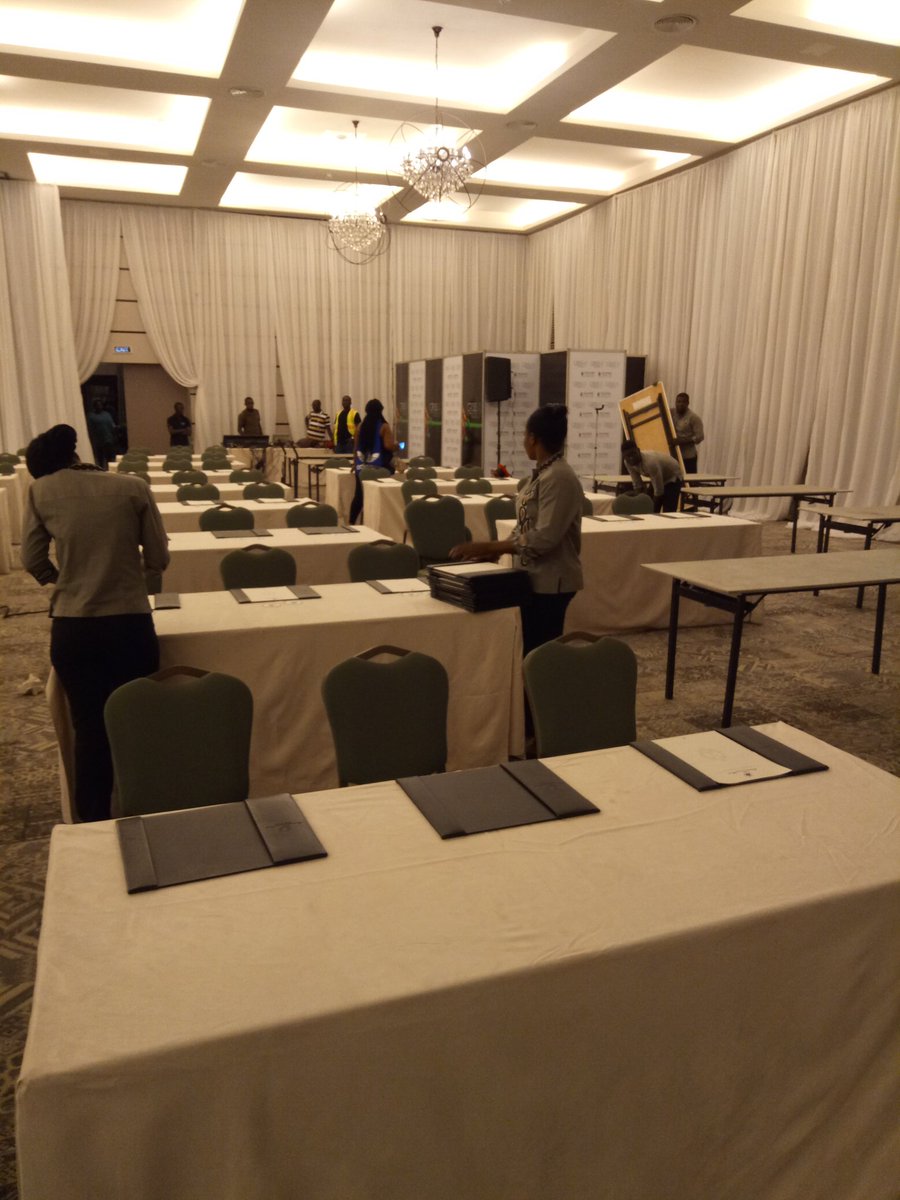 Final touches on tomorrow's crisis communications workshop @MagwenyaVincent