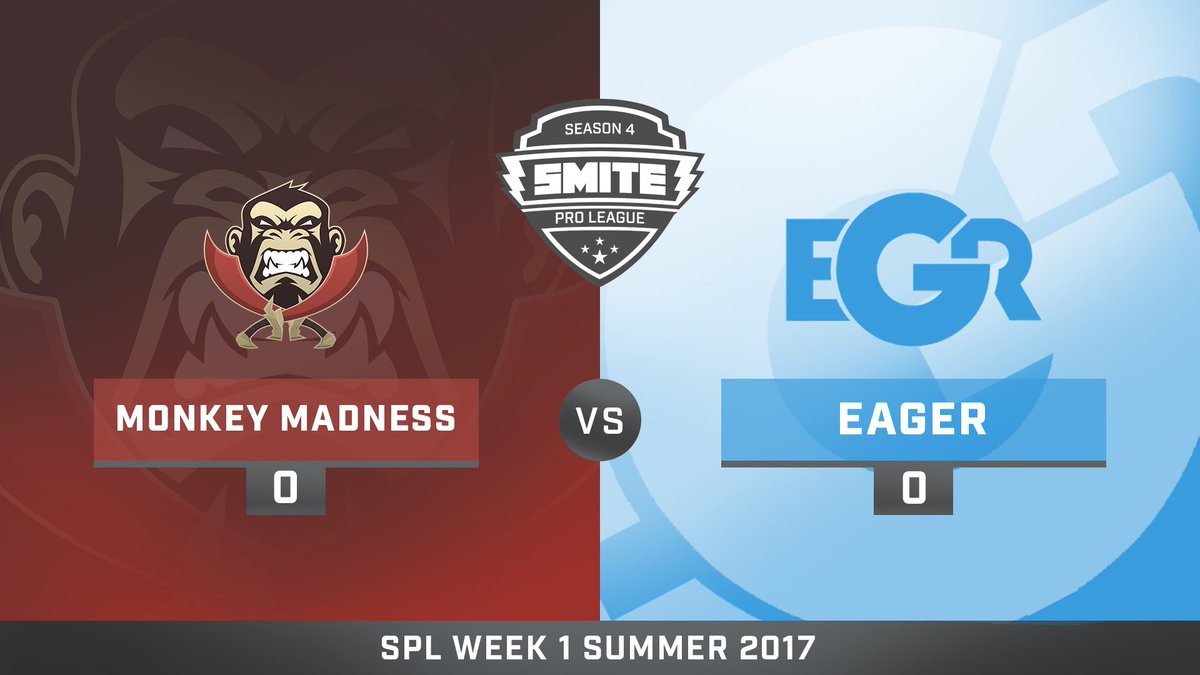 .<a href="/EgrWorld/">Team Eager</a> vs. Monkey Madness is out last set of the day! Make sure to check the Rookie jungler <a href="/sam4soccer2/">sam4soccer2</a>!

Twitch.tv/HiRezTV