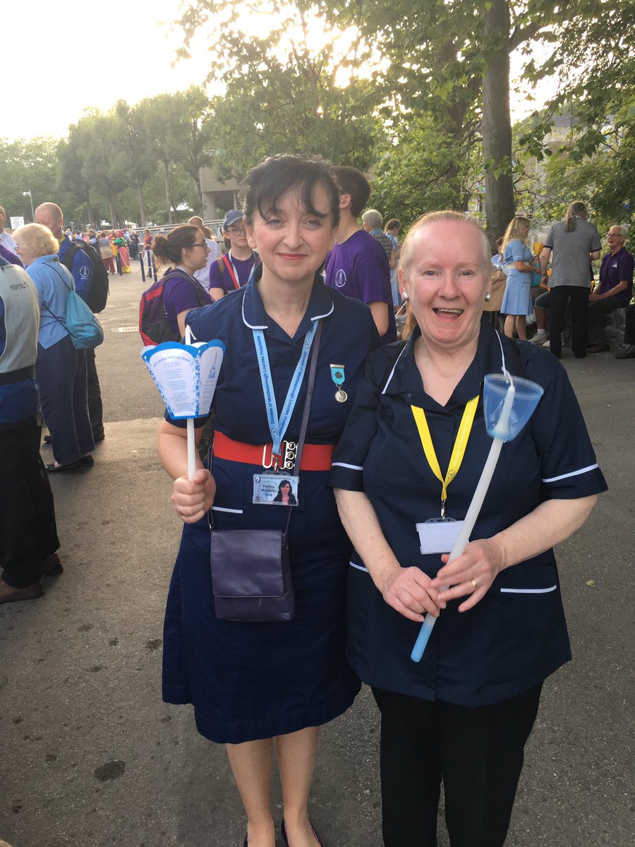 Aud1356's tweet image. Ready for torchlight procession with our supported pilgrims south tees well represented always looking for new nurses/AHP's