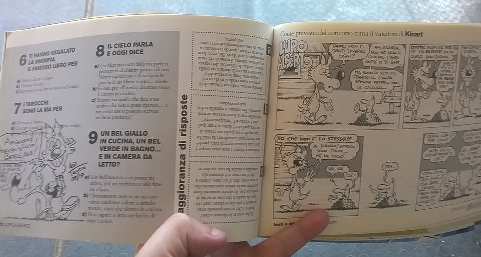Tauro_AS's tweet photo. La magia dell'@arfestival: incontrare una persona che ti porta un #LupoAlberto del 2008 dove c'è una mia tavola disegnata.
#ARF3 #amarcord https://t.co/8drwbfWeoc
