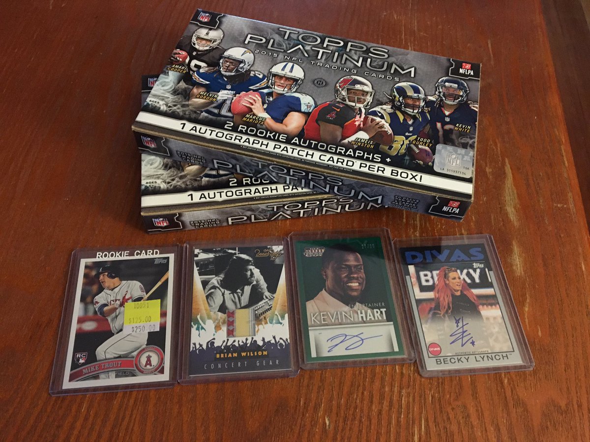 TheDeity13's tweet photo. Went to 2 of my local card stores yesterday - here's my pickups! Hits in pics... #boom @Topps @Jaboowins @JameisCards #NFLTop100 https://t.co/UoOlCbv2G1