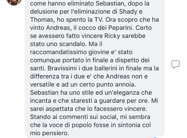 Carlottaaaa19's tweet photo. Qualcuno di intelligente esiste #Amici16 https://t.co/0yeOyLAUN8