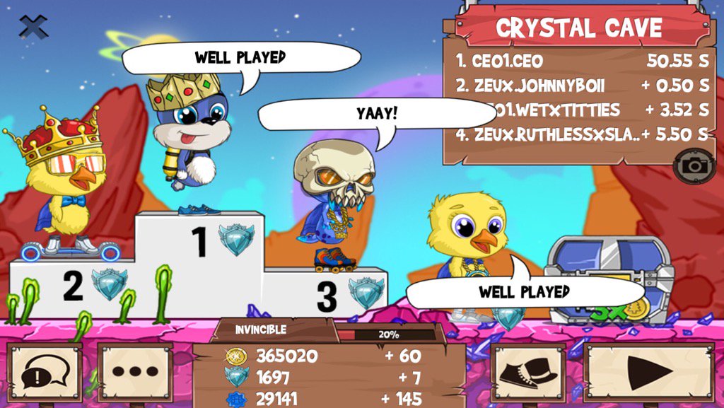 THECEOBOY's tweet photo. Want to catch an L? #funrun2 #JohnnyBoii #Wetxtitties #RuthlessXSlayer https://t.co/QqB6osTXfx