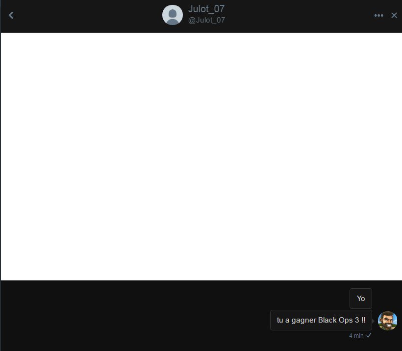 ZRKGlitcher's tweet image. N'oubliez pas se que vous Choisi au Concours ! Mdrr 😜