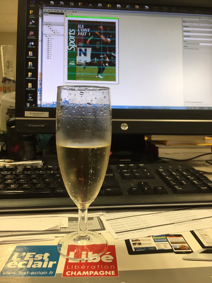 lesteclairSport's tweet photo. ON EST EN LIGUE 1 ! CHAMPAGNE ! https://t.co/5zGHAREPRO