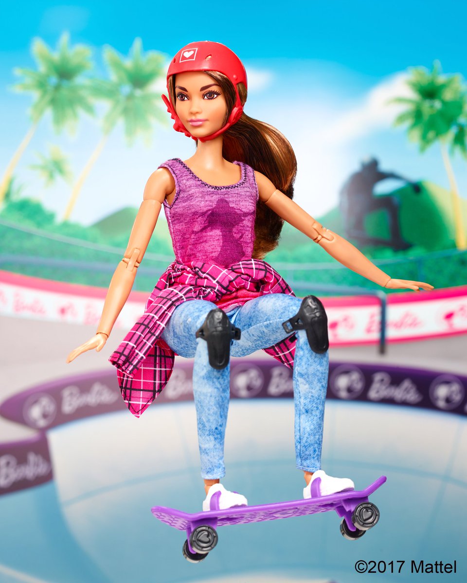 barbie skateboard