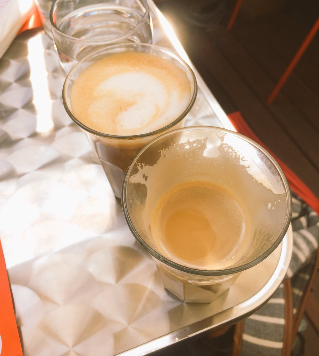 Came all the way from #alberta to enjoy a cup of Cuban Cafe con leche. Worth it. @lacubana_to #toronto #coffee #cuban #delicious #worthit