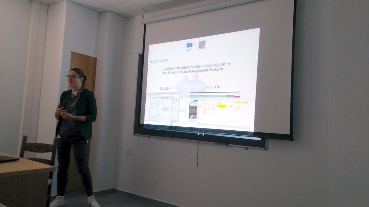 eu_smartgems's tweet photo. Excellent progress made by @DanielaIsidori of @LoccioniGroup at @tuc_chania presenting findings on power forecasting https://t.co/ep2jWcmQN1 https://t.co/LEPmCpkKR9