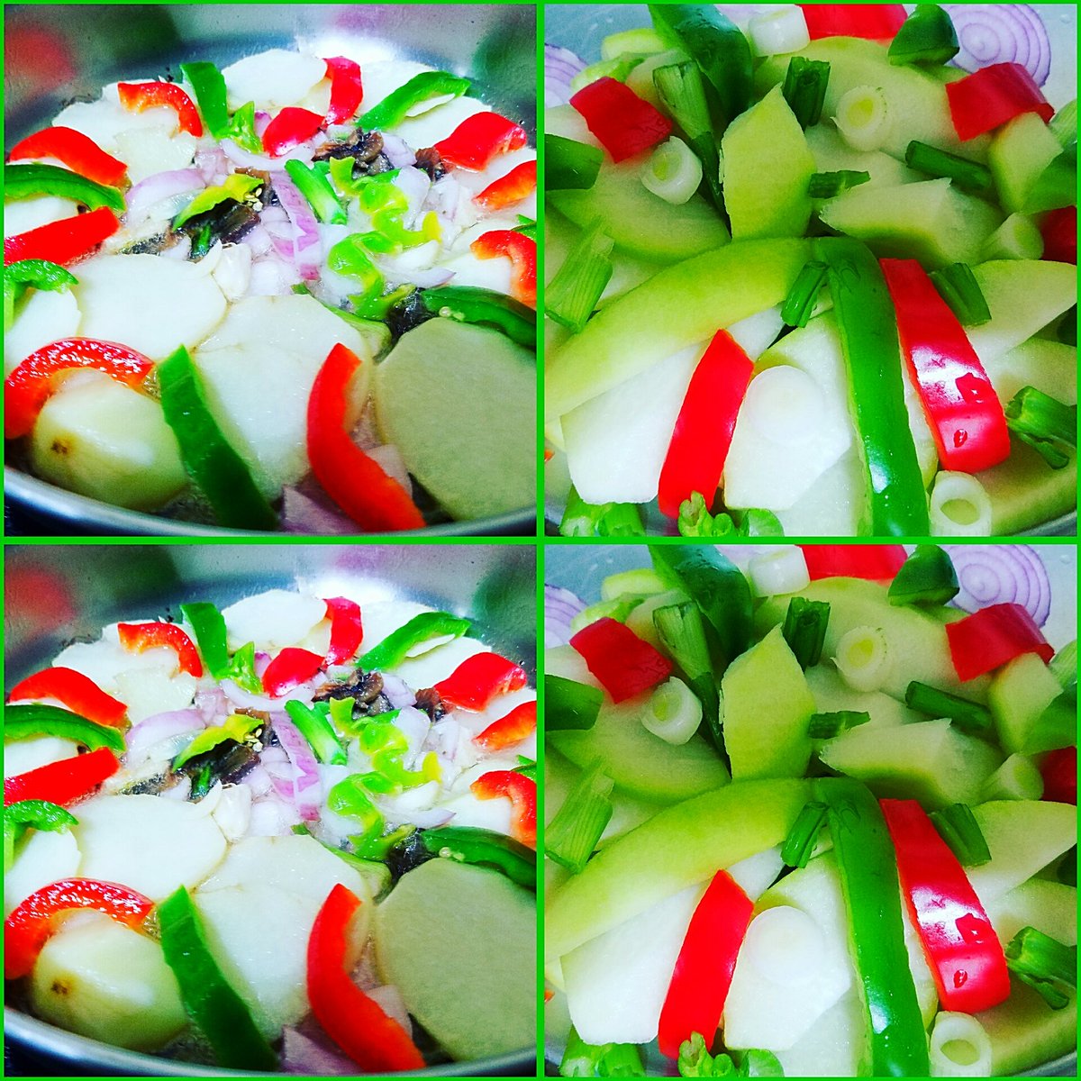 EveLkCuisine's tweet photo. # Evelkcuisine signature food preps #breakfastprep #legumesprep #foodcollageprep #foodartprep #caribbeanstyle #assortedveggies #healthy. https://t.co/eW9iYxPUNi
