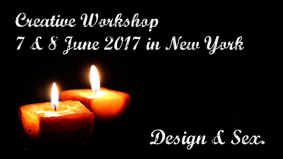 Interested in design and sex? Create ideas for packaging for personal lubricants 7 + 8 June NYC!
brainstore.com/designandsex