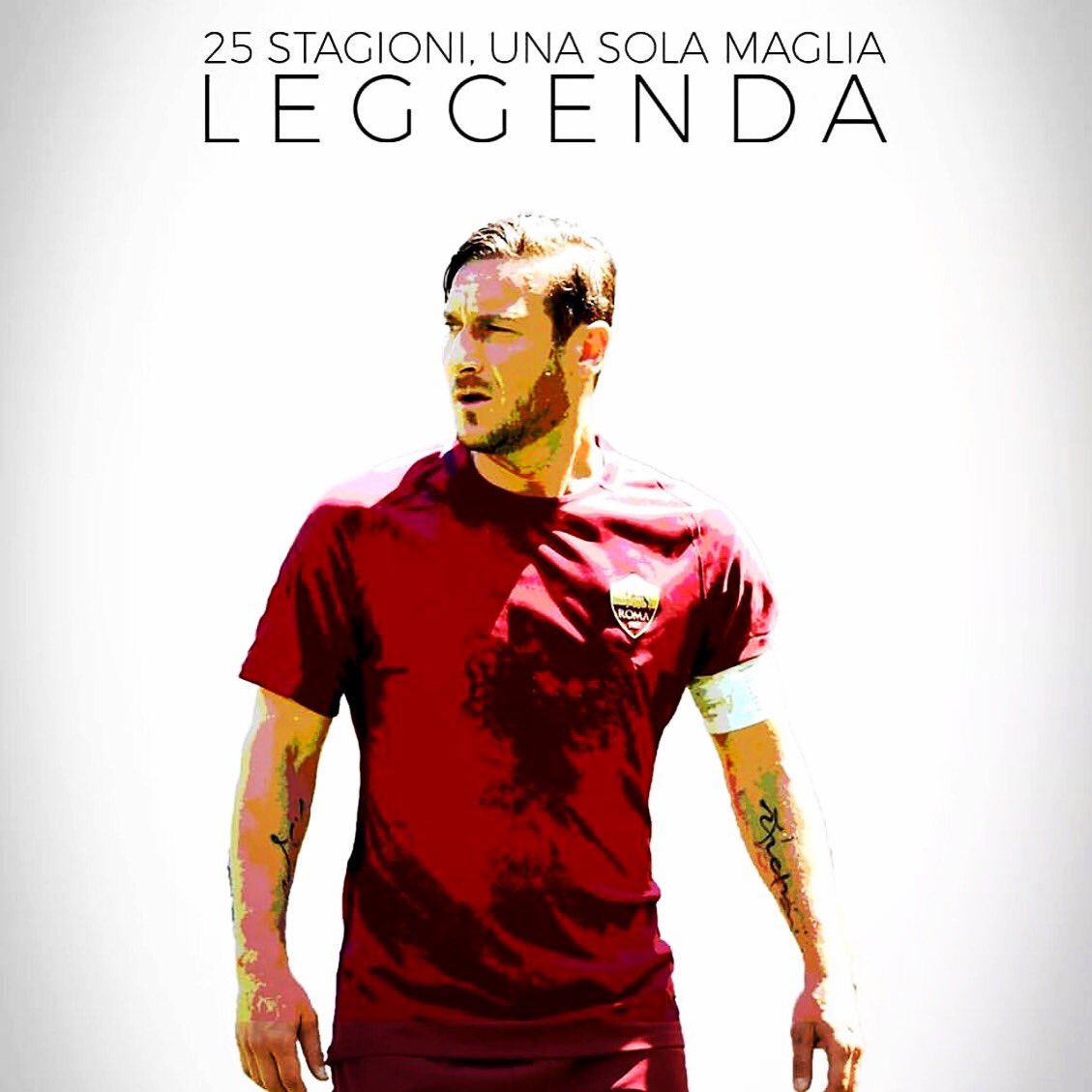 GiulioM_94's tweet photo. Una sola parola:
#LEGGENDA🙌🏽⚽️

Tu sei come #IlColosseo🏟 e #LaLupa🐺
Tu sei #ROMA🇮🇹🏟🐺🏛

#TottiDay #ReDiRoma👑 #Capitano💛🔴 #respect👏🏽 #Grazie👌🏽 https://t.co/yWzbTTy3I5