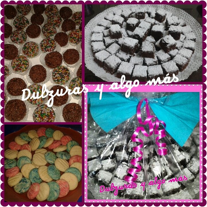Dulzurasyalgoma's tweet photo. Combos de #Dulcitos:#polvorosas,#galletas,#alfajores,#chocochips,# trufas para endulzar paladares de sus invitados. https://t.co/7NVheqxqOT https://t.co/cjbr8902hU
