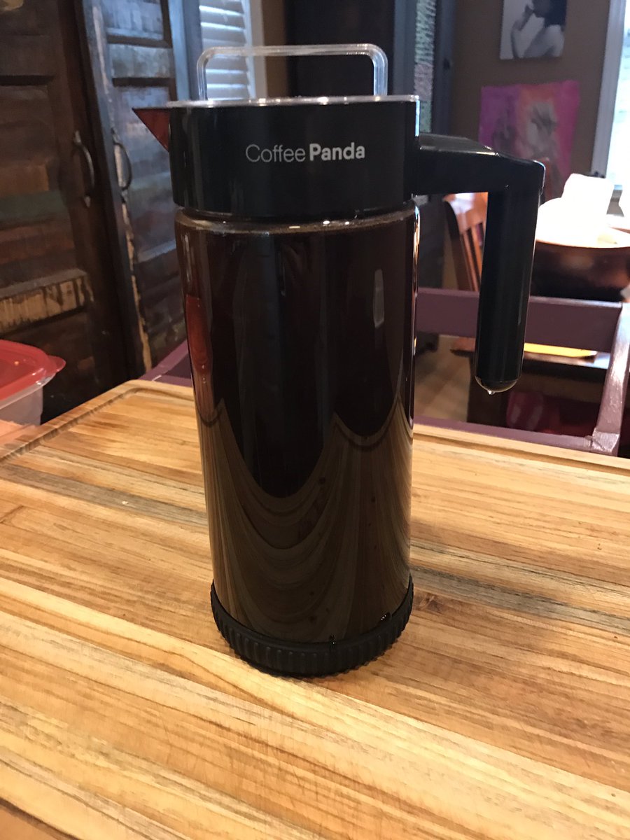 stevedumais's tweet photo. First shot at cold brew with the #coffeepanda https://t.co/M0toqRUhBr