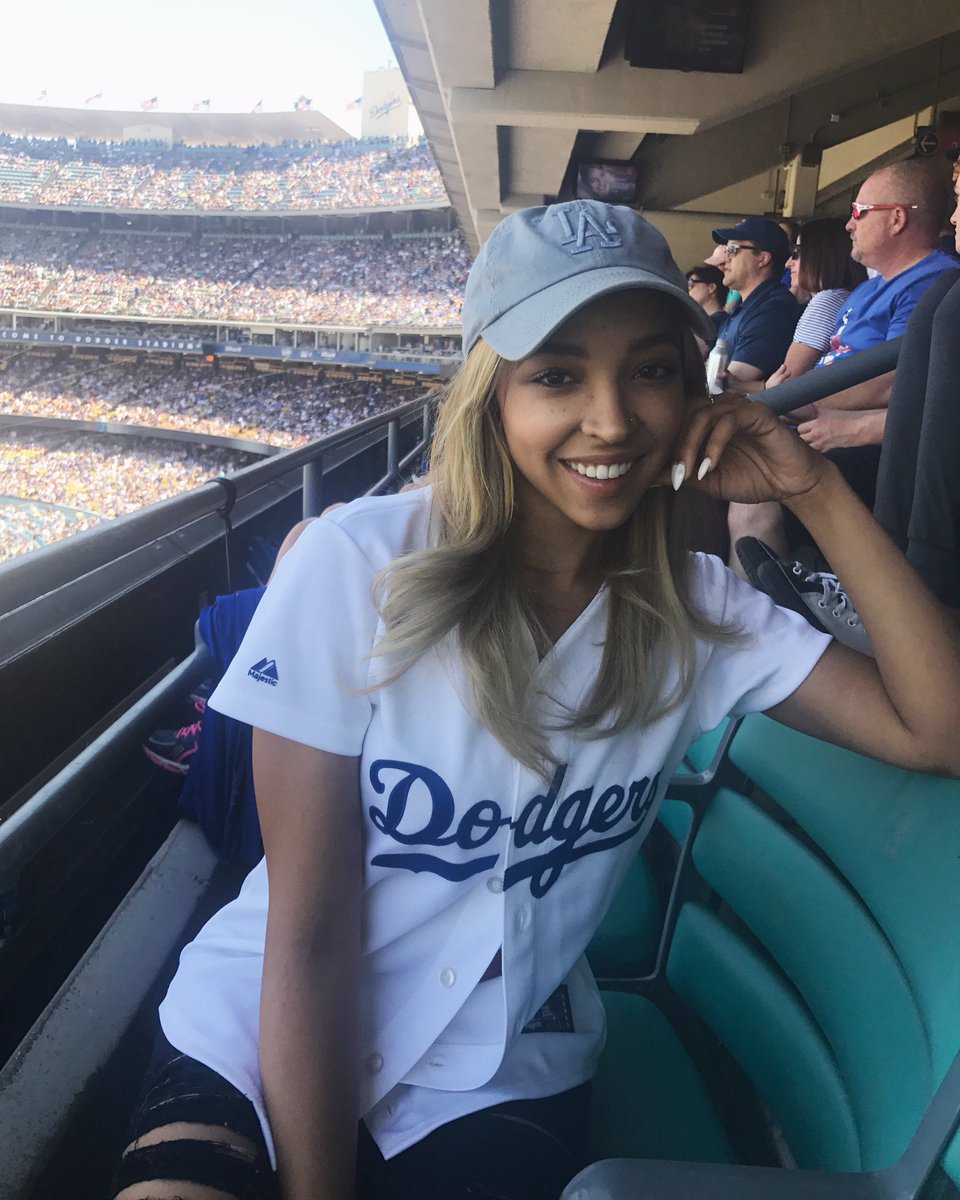TINASHE on X: Let's go LA! 💙 @Dodgers