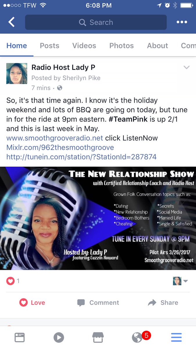 radiohostladyp's tweet photo. #thenewrelationshipshow #battleofthesexes #teampink @GHEDJKOOLJAY @CuzzinHoward @962thesmoothgro @9LYFEBOBBIRENO @iHeartRadio https://t.co/c72VoRqdvS