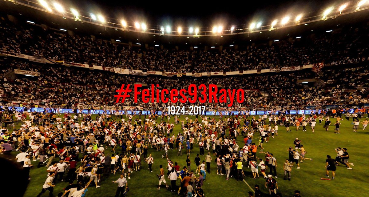 RayoVallecano's tweet photo. #Felices93Rayo https://t.co/S6ek0XRTcA