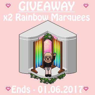 hab_nana's tweet photo. ♡  GIVEAWAY ♡
x2 Rainbow Marquees

-Must be following !
-Like &amp; retweet this post 

Only on playrise.me
Ends - 01.06.2017
@playrisesupport https://t.co/uphiN5GPbM