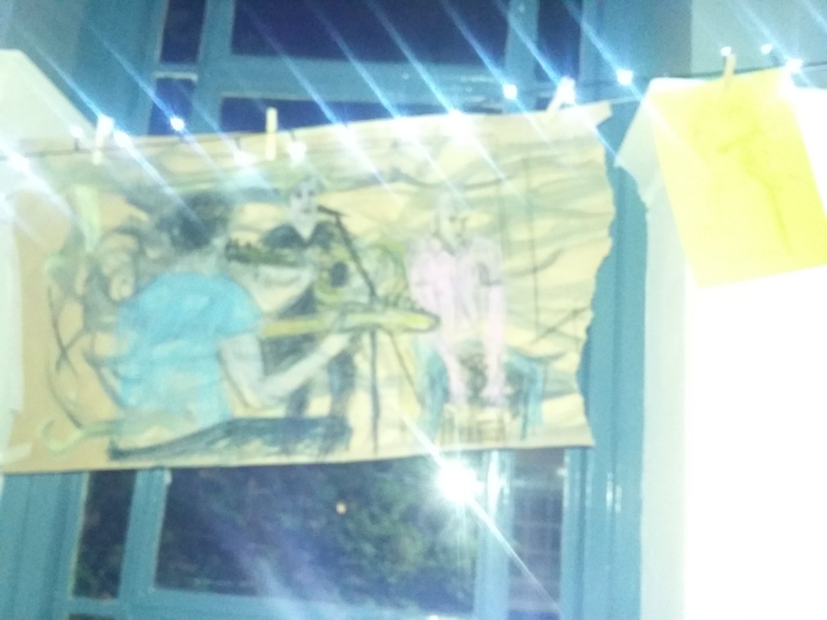 BeccaSmithArt's tweet photo. Live painting @GastownMacc #painting #livemusic #lifedrawing #STRANGERTHANLIFEDRAWING #macclesfield every two weeks https://t.co/BtilotCmdS
