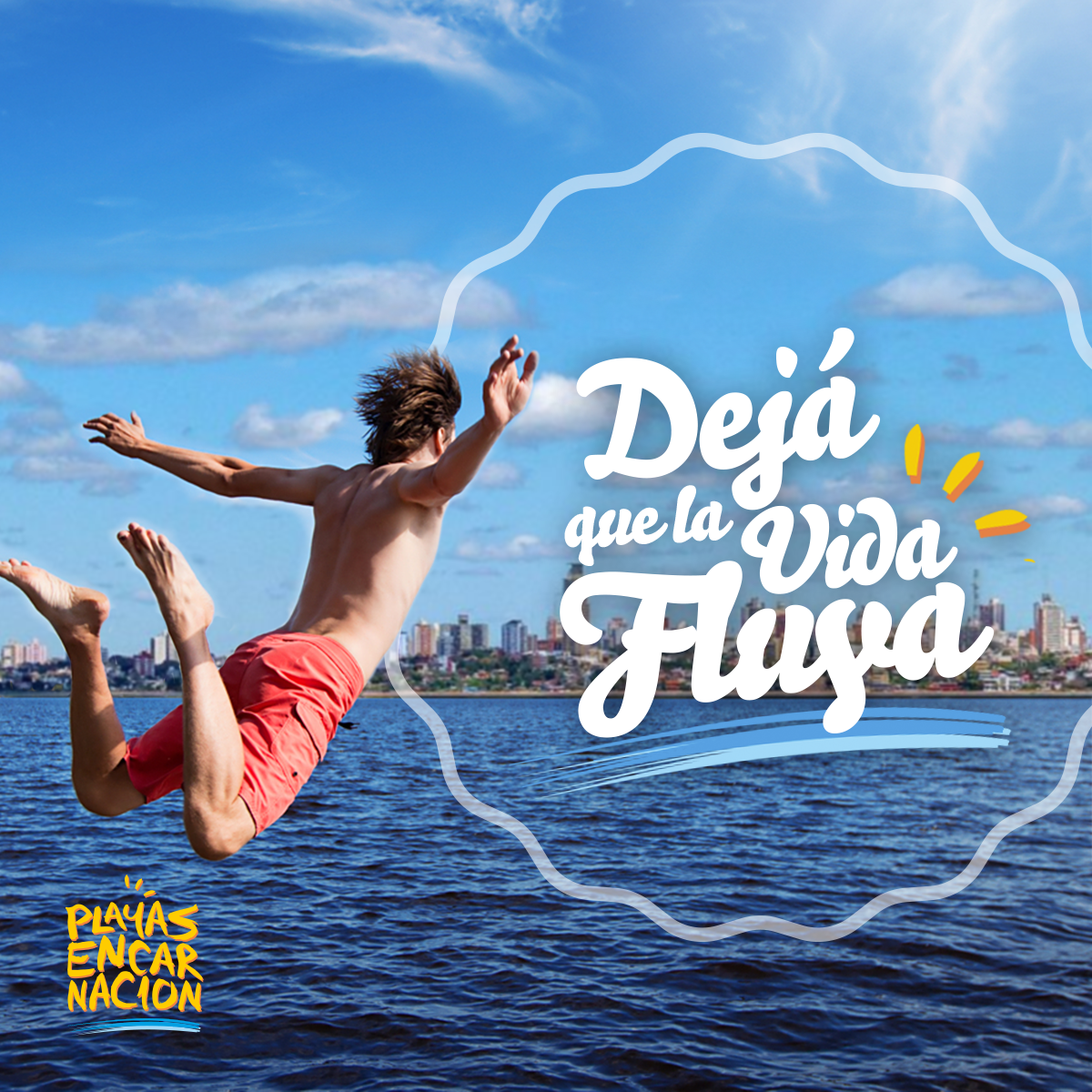 PlayasEncar's tweet photo. Todo viene y va, como el agua del río hacia el mar… 🍃🍃
#PlayasEncar https://t.co/PWBS08dU2V