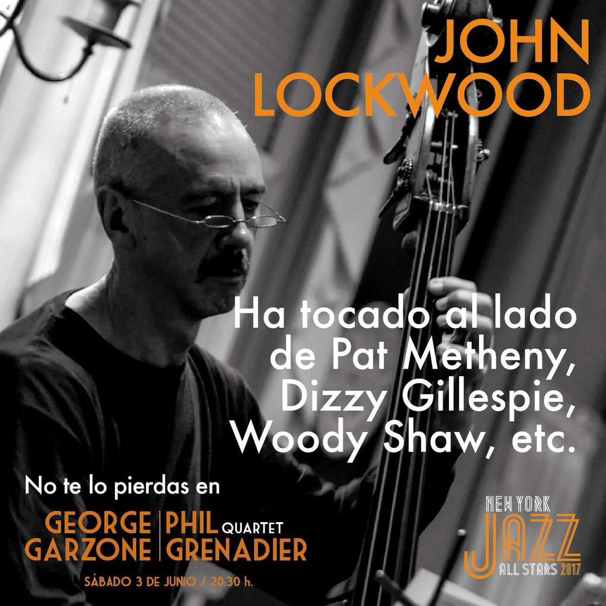 DeQuintaPro's tweet photo. ¡No tienes que ir a NY!
George Garzone | Phil Grenadier Quartet
Sáb 3 de junio, 20:30 h 
boletos aquí https://t.co/qWgnab60BM https://t.co/BKX4XuDbuB
