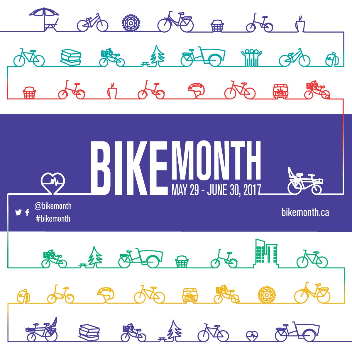 cityoftoronto's tweet photo. Tomorrow is Bike to Work Day: register and ride for a chance to win a MEC bike and $300 VIA Rail voucher! https://t.co/05hMcBJFy4 #bikemonth https://t.co/cnvOrbNH9B