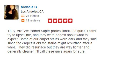 LARugCleaners's tweet photo. A Few Words From Our Client! More Review Here -> https://t.co/O5CXZB0dAA  #carpetcleaning #rugcleaning #upholsterycleaning #carpetcleaners https://t.co/jeLFpNH4Ow