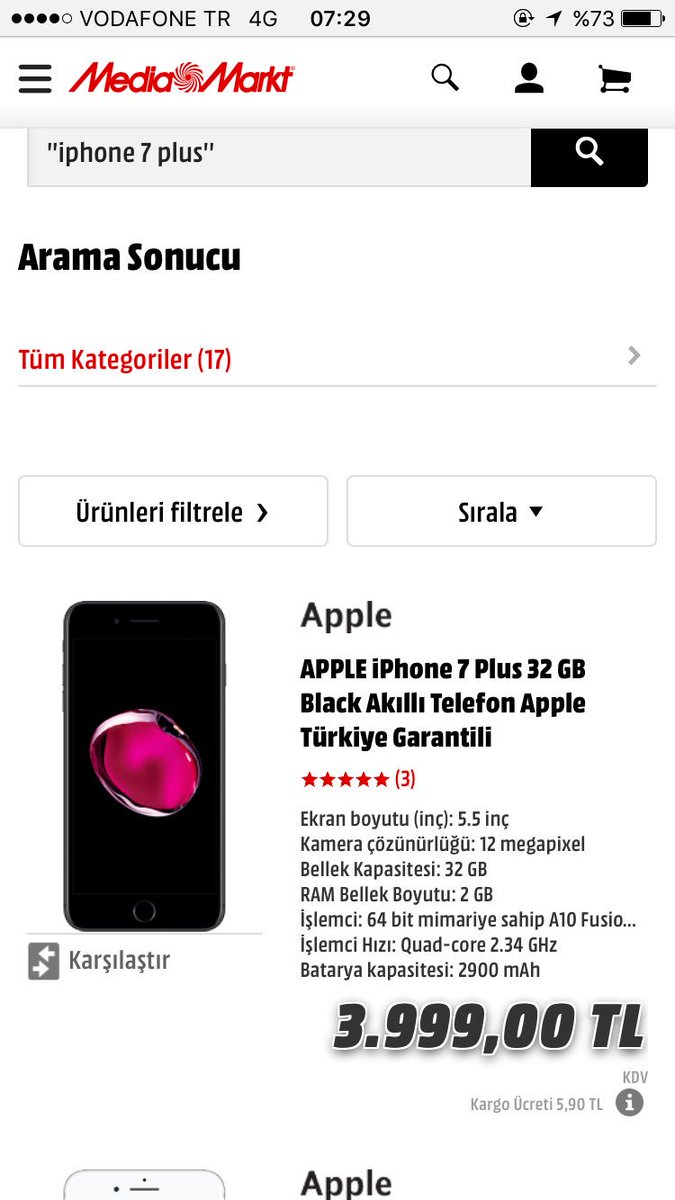 anticivciv's tweet photo. @mediamarkt_tr Bu cihaz 3GB ram sahip değil mi ? Plus modeli.. 2GB diye yayınlıyorsunuz https://t.co/kzlwomlQgg