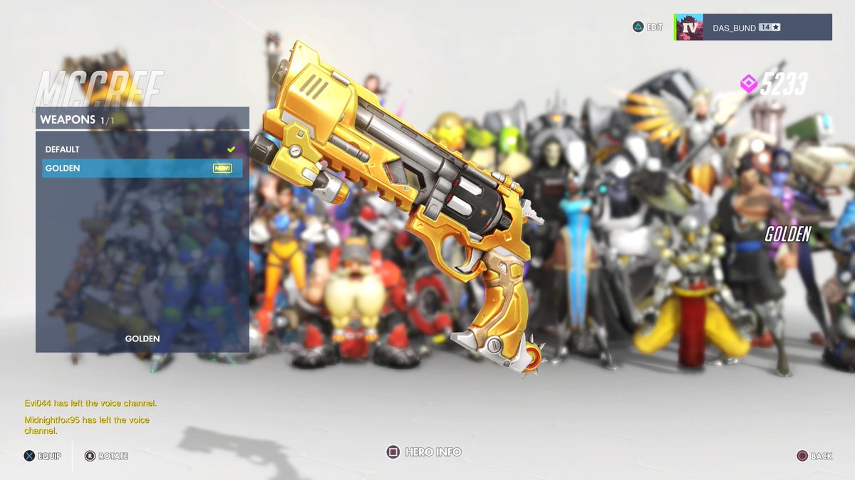 Das_Bund's tweet photo. My end of SSN reward ^=^
#Overwatch #PS4 #McCree #Blackwatch #OW4L https://t.co/NdJmiGwLUv