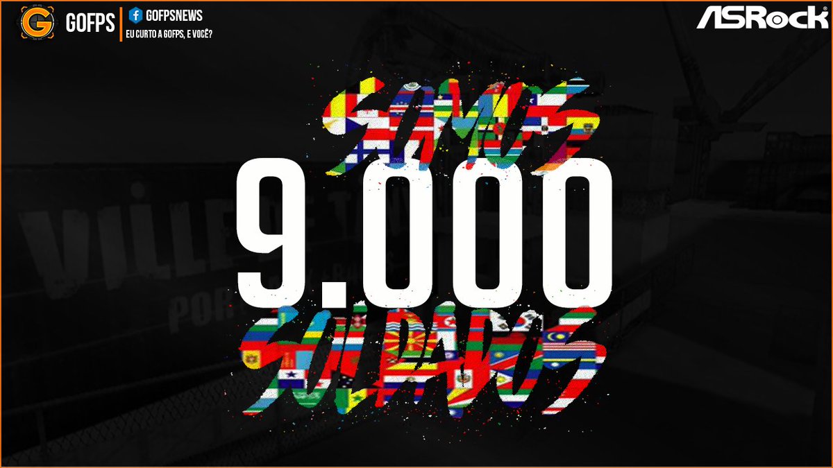 gofpsnews's tweet photo. Conseguimos mais uma marca! 9.000 inscritos. #GoFPS #GoCFEL https://t.co/B6zYKvyC0l