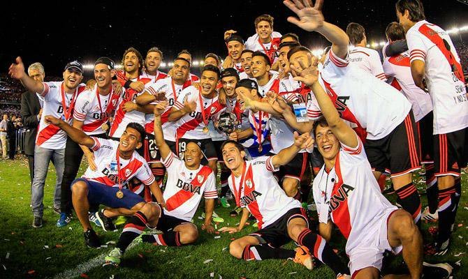 RIVER CAMPEÓN COPA SUDAMERICANA 2014 INVICTO.
