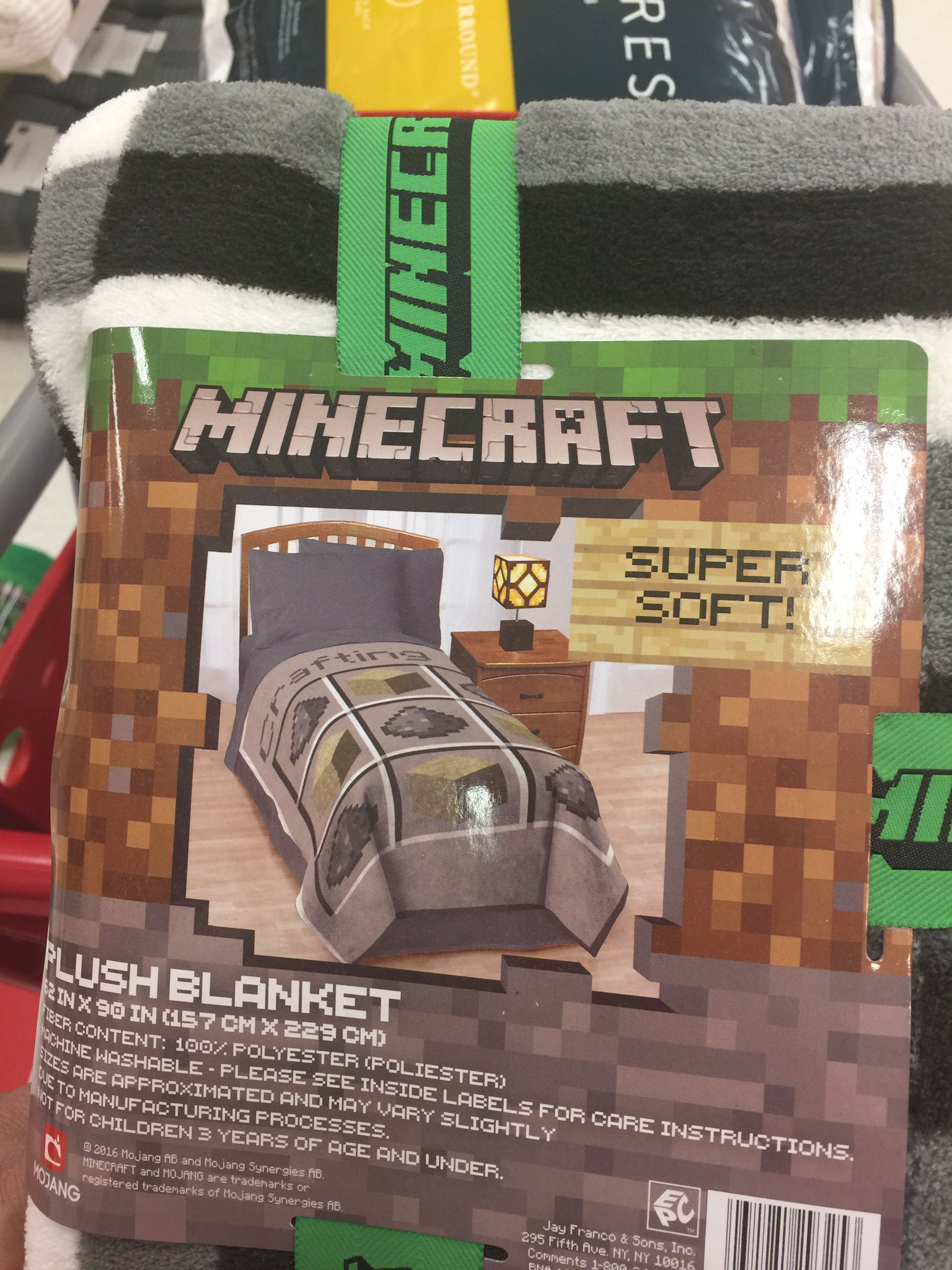 minecraft comforter target