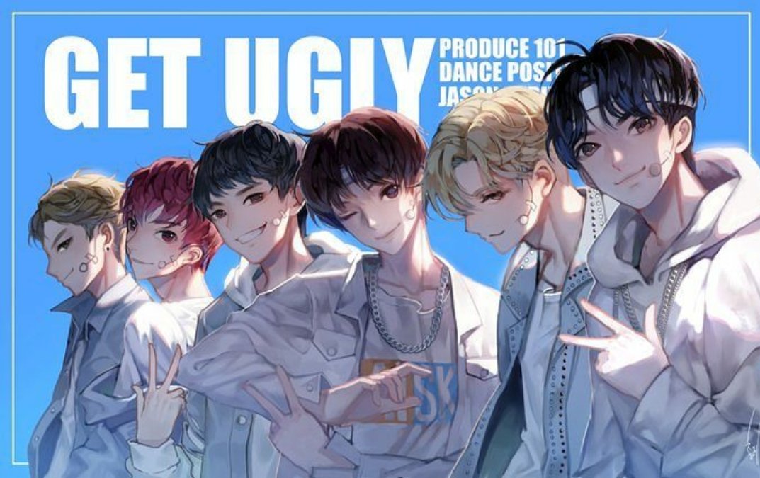 Weewoojinie On Twitter Fanart Produce 101 Season 2 Postition Elevalution Get Ugly Team