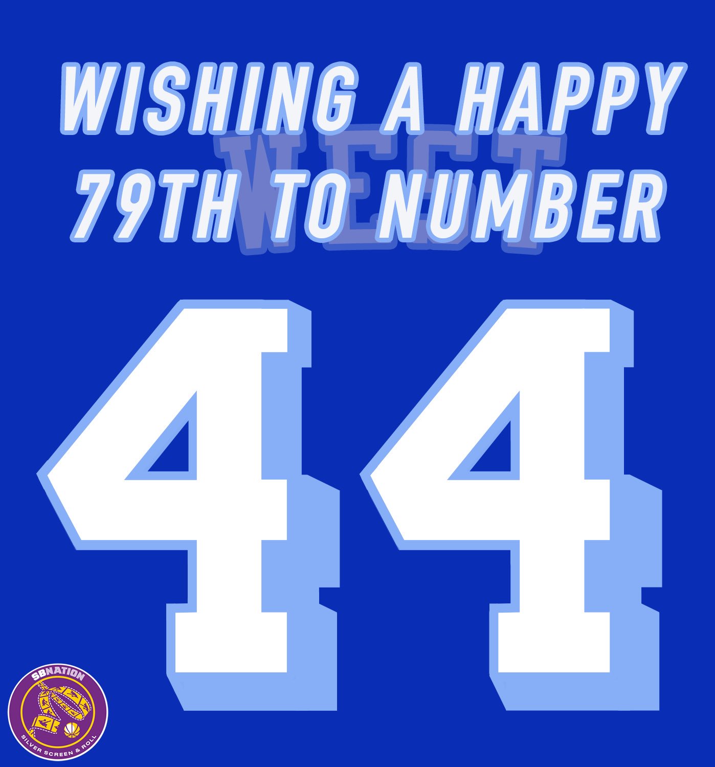 We wish a happy birthday to Lakers legend Jerry West! 