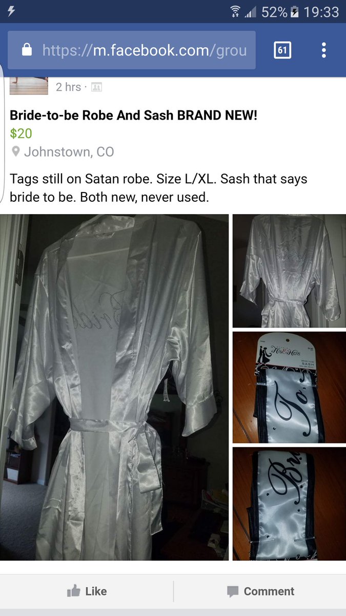 RikardWind's tweet photo. @midnight what is the story behind this 'Satan' robe? https://t.co/xlNP4SzmPw