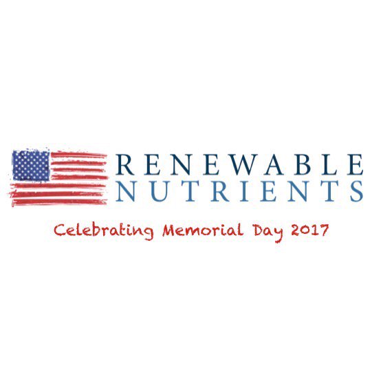 rnutrients's tweet photo. Celebrating #MemorialDay and honoring all who have served. Thank You from the team at @rnutrients https://t.co/n2FM8qmsaI