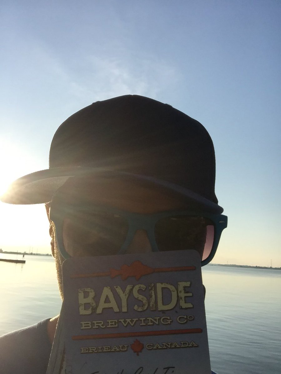 Beauty day on the shores of Lake Erie. <a href="/BaysideBrewery/">Bayside Brewing Co.</a>
