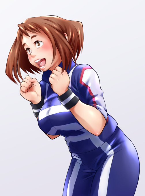 「uraraka ochako blush」Fan Art(Oldest)