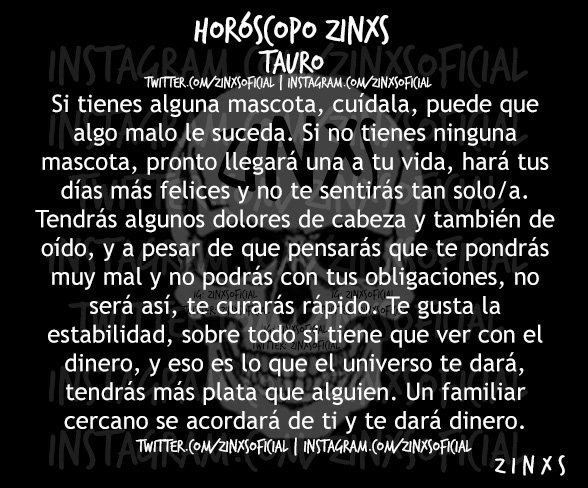 zinos__'s tweet photo. #HoróscopoZinxs #Tauro
Parte I &amp; II. https://t.co/TnzfGe7f67