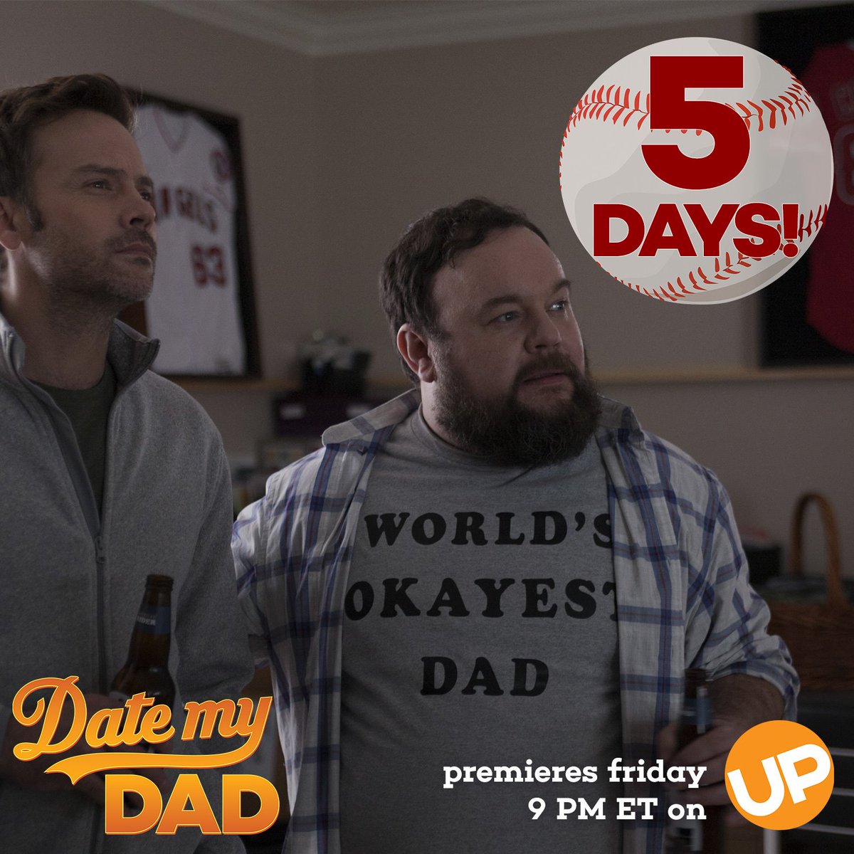 atlantistvru's tweet photo. 5 days until the #premiere of #DateMyDad #series,#starring #Stargate #ChrisGauthier(@captainGauthier)+ #ChadKrowchuk!https://t.co/uNBHSGiseQ https://t.co/WS2yss1f9k