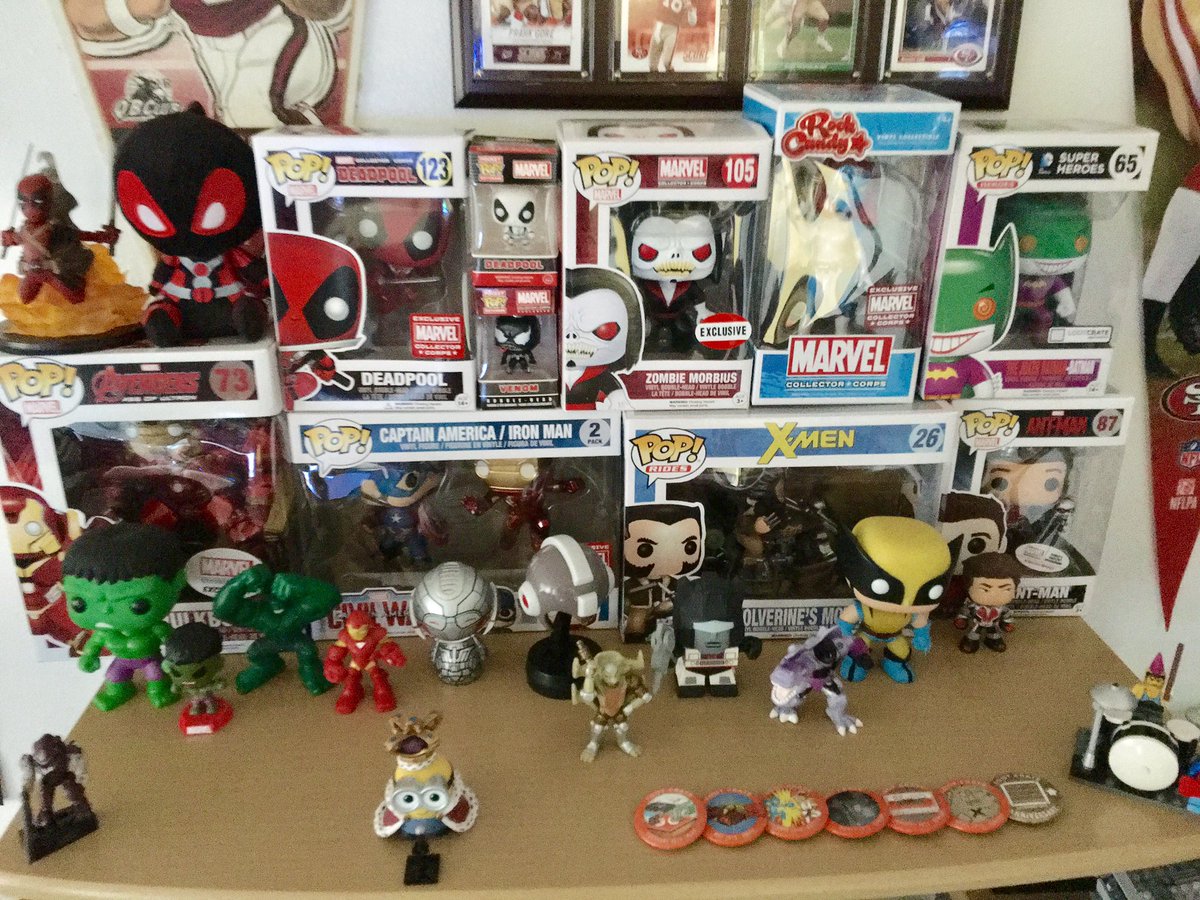 FANShowOfficial's tweet image. Rearranged the #FanCave command station today. #ICollectThings
#Studio #Marvel @OriginalFunko @CollectorCorps #nerd #sportsfan #anchorman