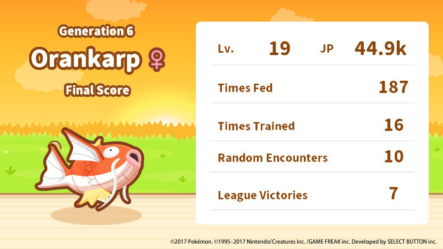 theLouisss's tweet photo. Orankarp reached its
max level! Whooeeee! #Magikarp https://t.co/jPTtfc4G1J https://t.co/clqfp4taWJ