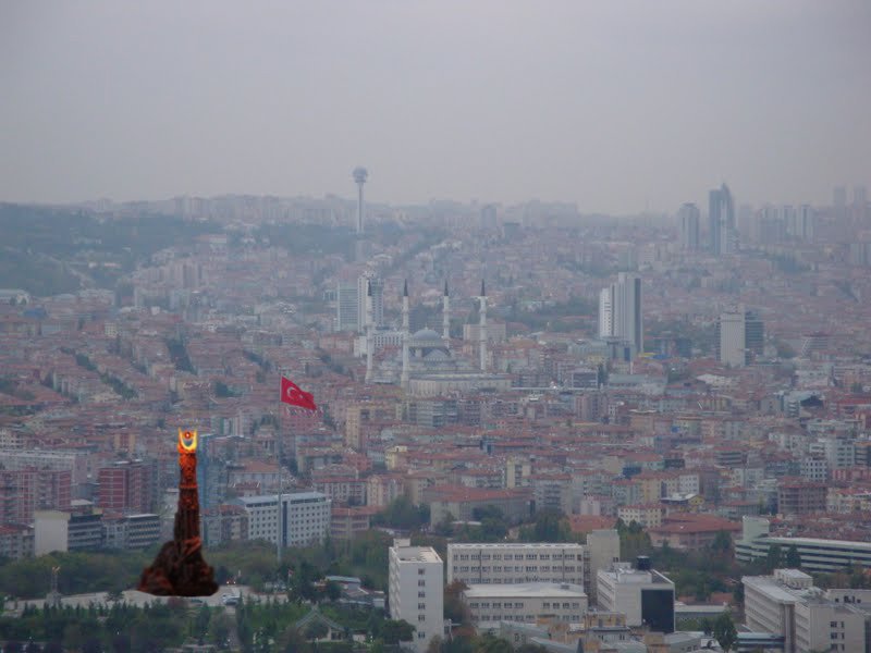 gsmorgtr's tweet photo. #GünaydınTürkiye Ankara yine Mordor gibi. Oralara yaz geldi mi? https://t.co/yJd9CVEBvZ