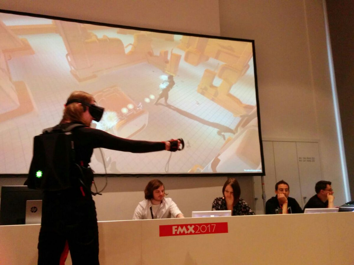 ProjectMyron's tweet image. We gave a presentation (with live demo!) at @FMX_Conference in Stuttgart. It was a huge success! #live