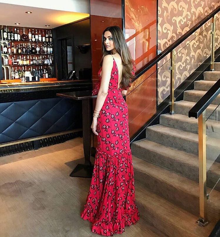 Deepika Padukone wins red carpet in a sexy sheer gown