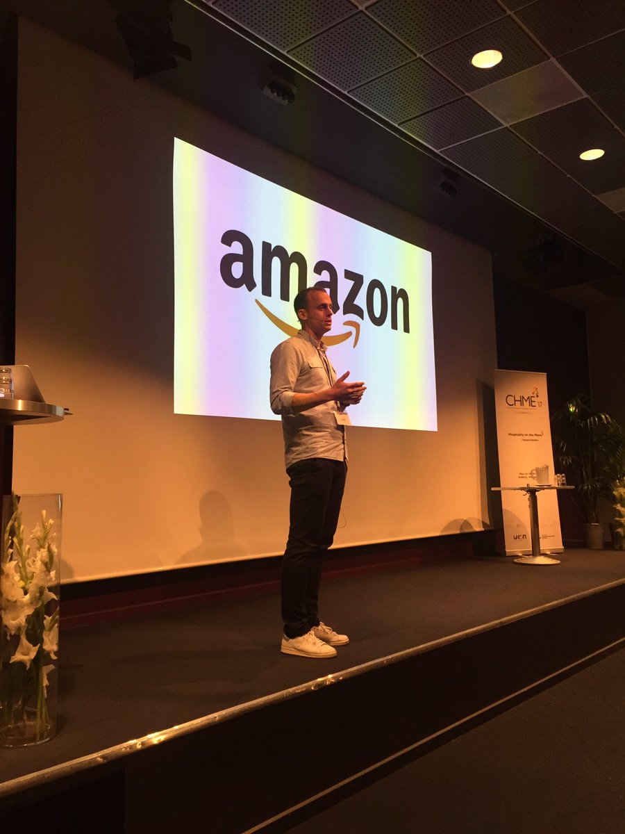 CHME2017's tweet photo. First keynote at the #CHME2017 @steffenhedebrandt talking about winning in the review economy #CHME #Aalborg https://t.co/yE7cHmJk3o