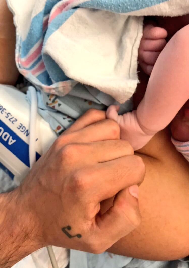 Vybe's tweet photo. born on 5/16/17 @ exactly 11:59am. appreciate the good wishes from everybody. beyond grateful 🙏🏻 he's perfect https://t.co/5bNYDgWpRc