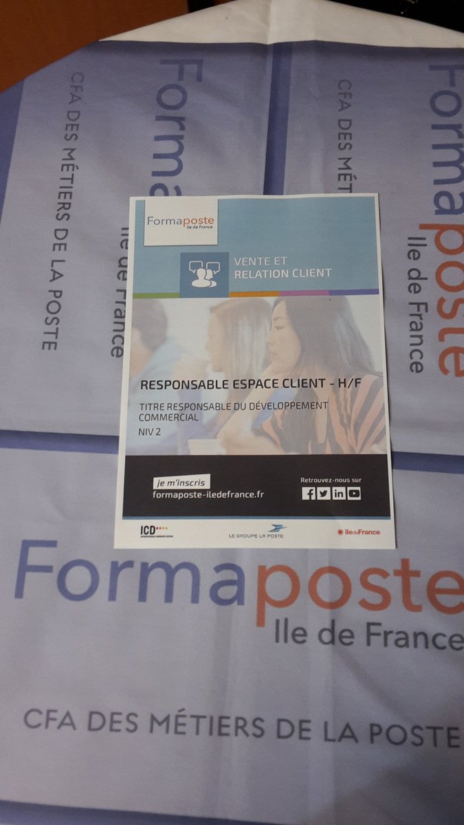 ChDelassus's tweet photo. Bienvenue au carrefour des carrières commerciales #JobRencontres! Nous vous attendons nombreux sur le stand de @FormaposteIDF https://t.co/VJbS4Wa8xz